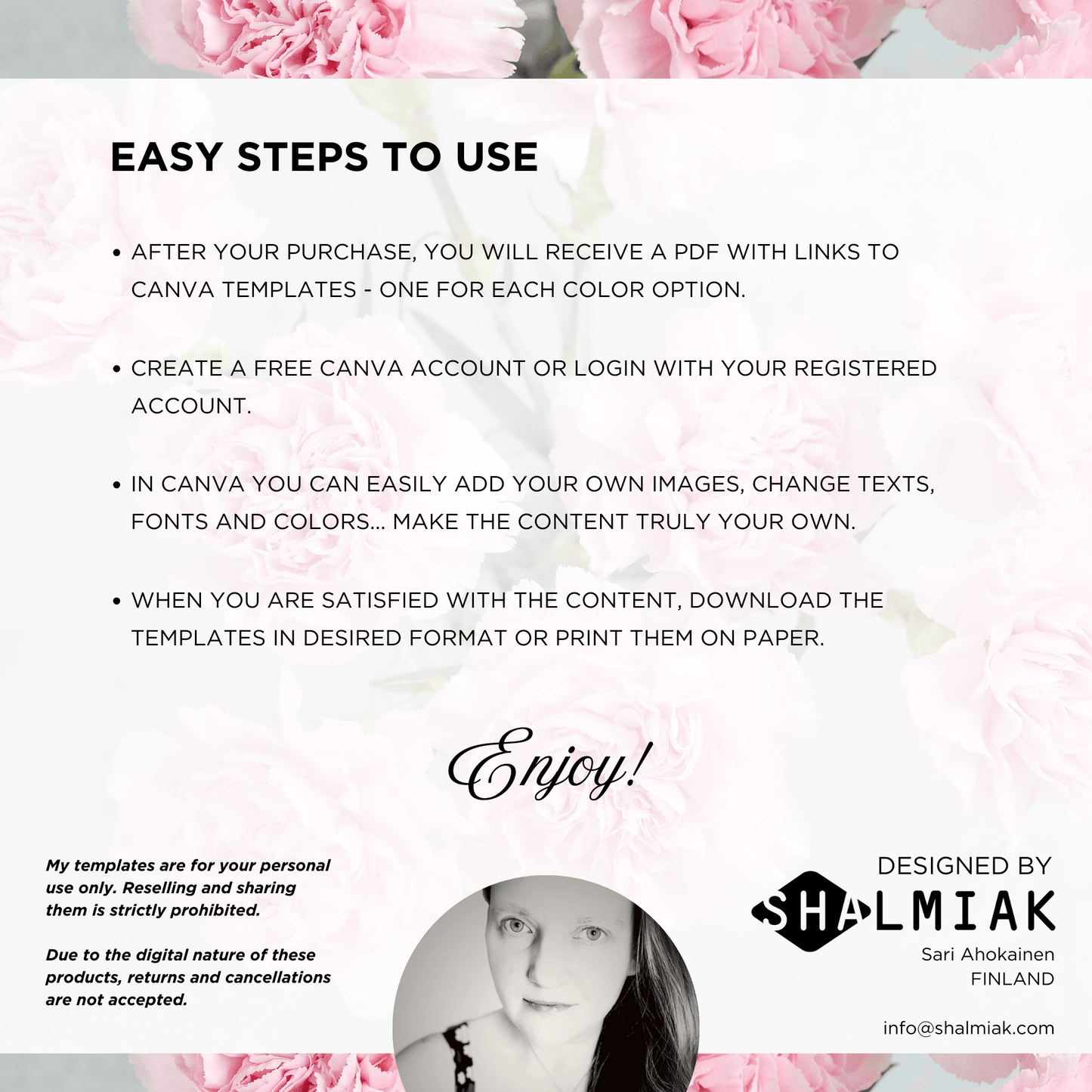 Canva Templates - 2 Page Media Kit