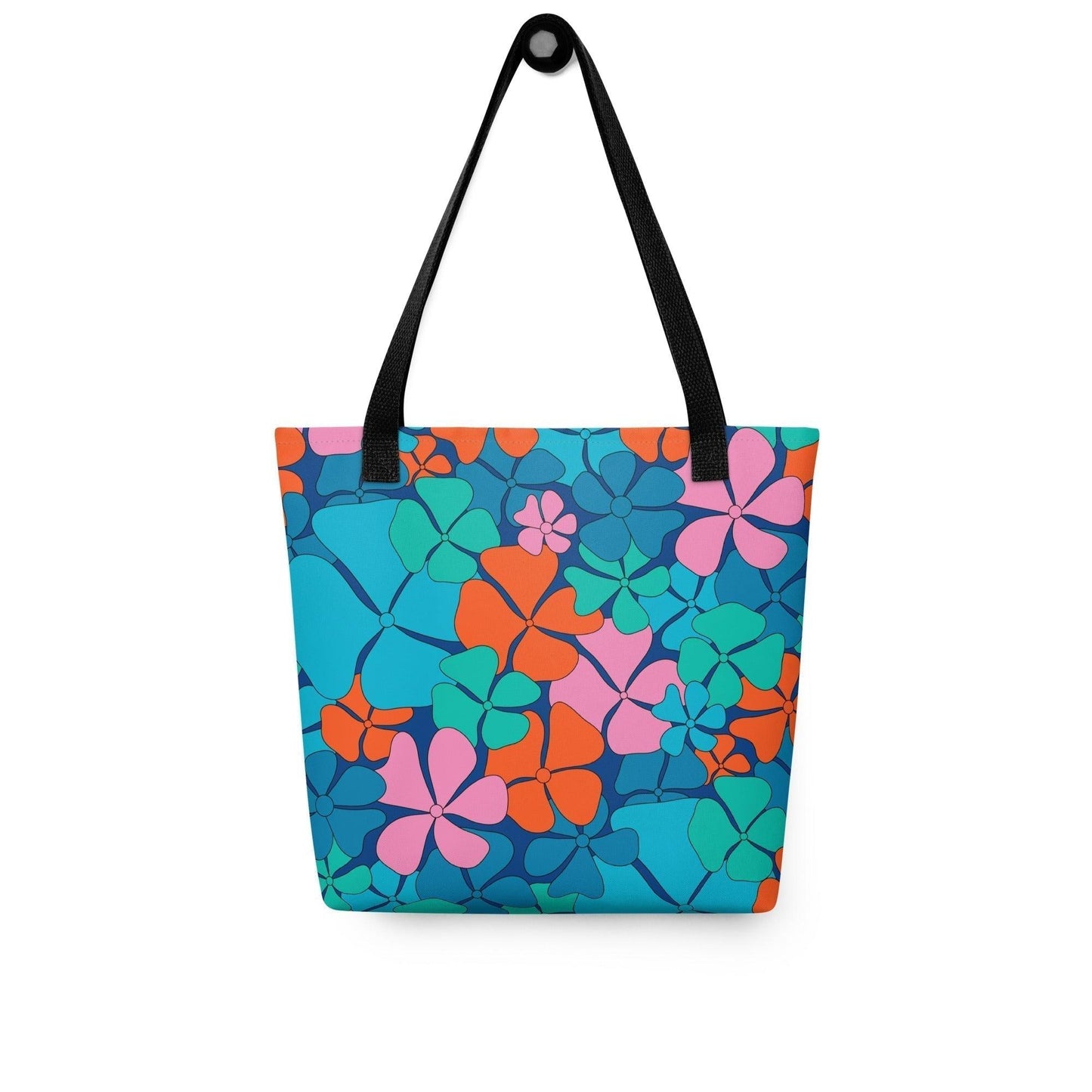 ADELIE orange blue - Tote Bag