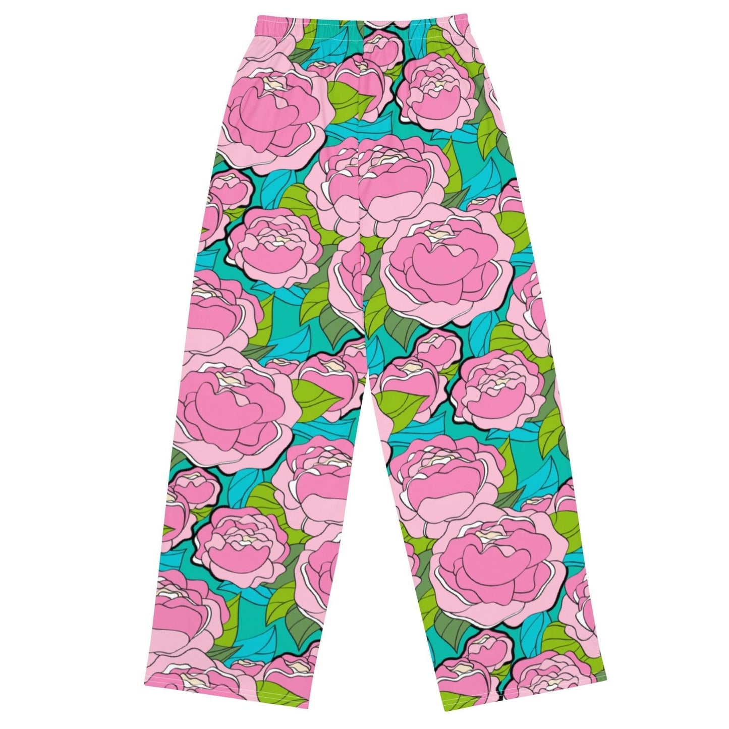 BE MY ONLY pink turquoise - Pants