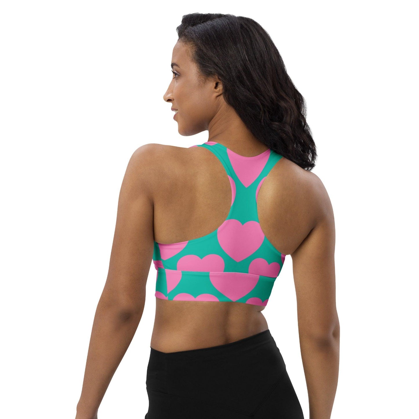 Sports Bra - ELLIE LOVE pink mint