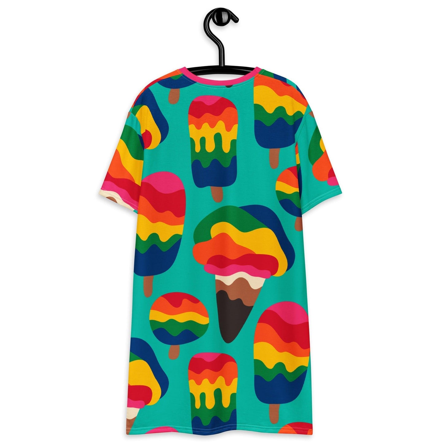 MANIC ICE mint - T-Shirt Dress