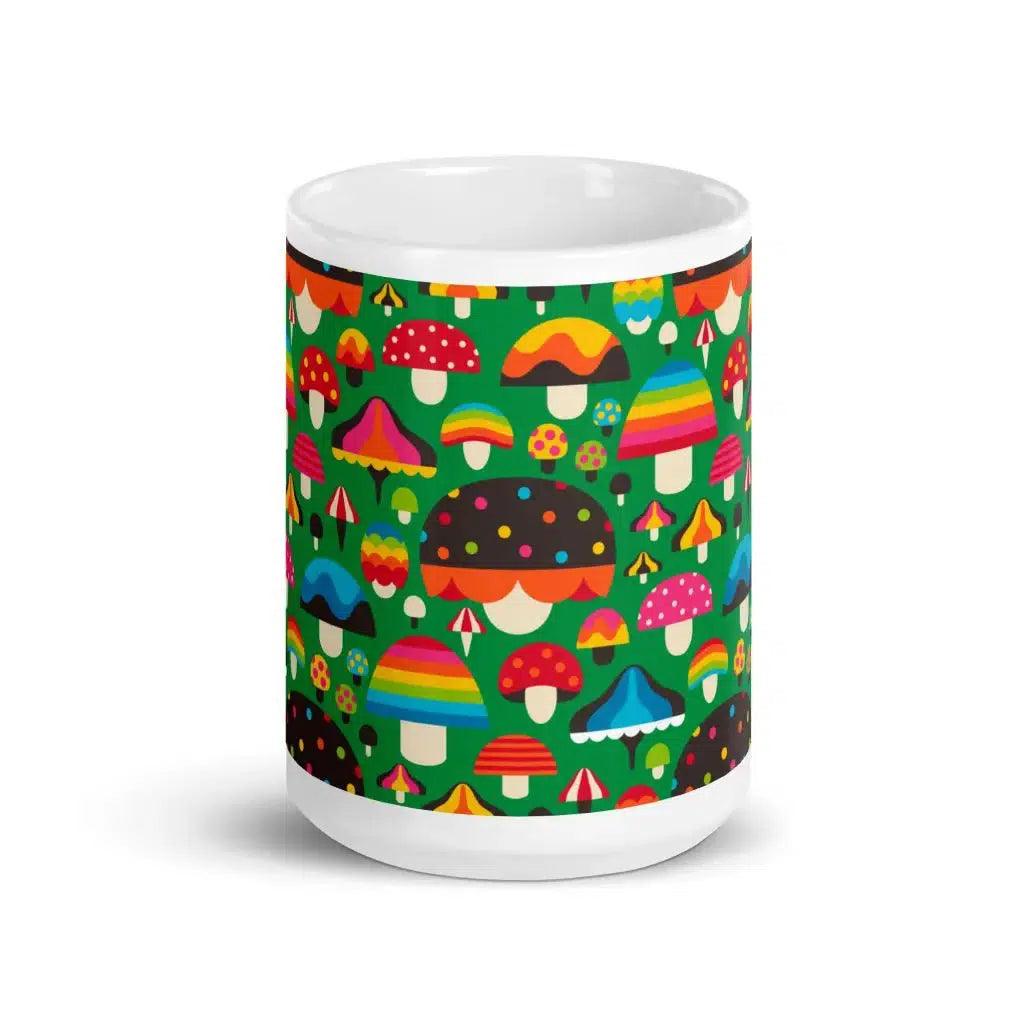 MUSHROOM MANIA green - Mug