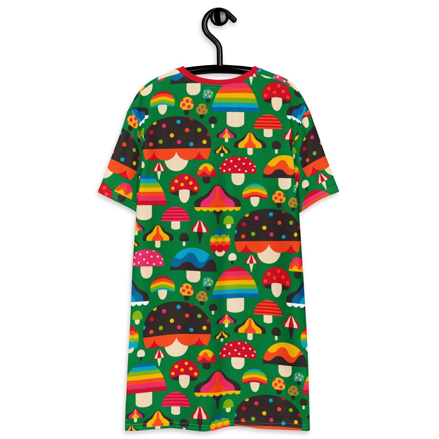 MUSHROOM MANIA green - T-Shirt Dress