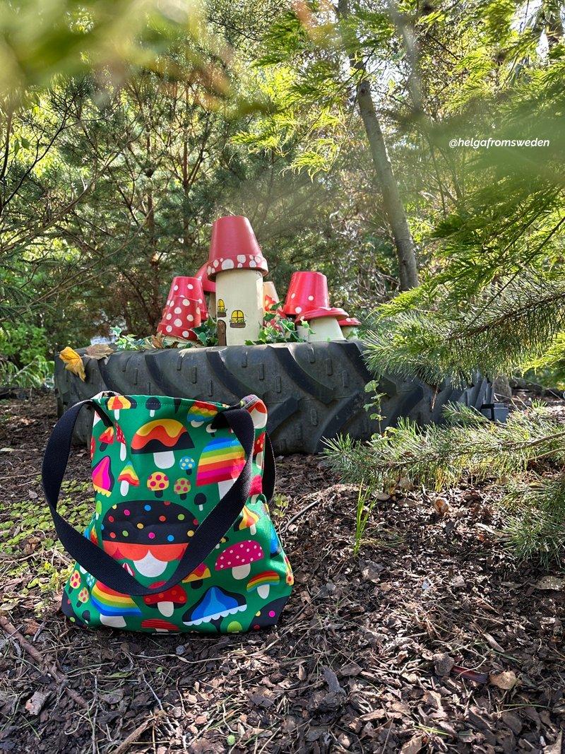 MUSHROOM MANIA green - Tote Bag