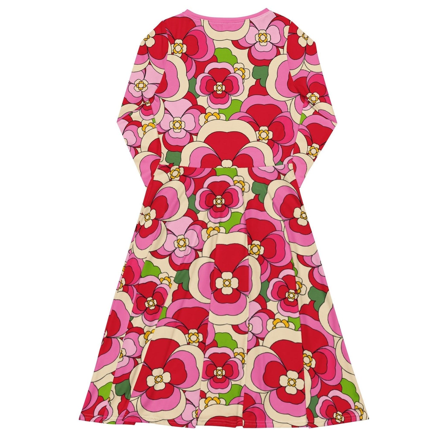 PANSY FANTASY pink - Midi Dress With Pockets