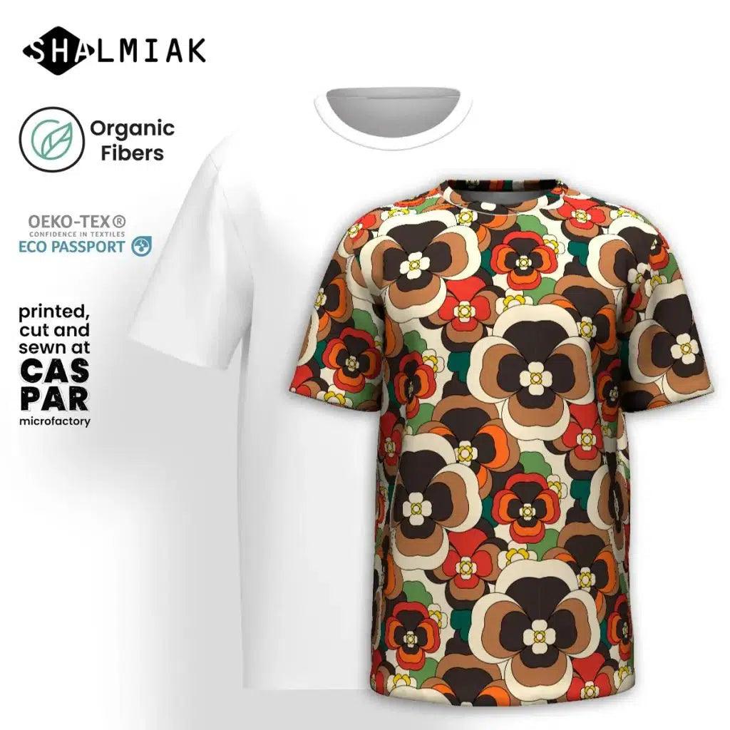 PANSY FANTASY retro - Organic Cotton T-Shirt