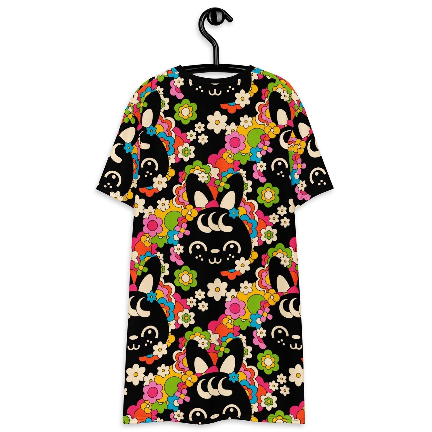 POPBUNNY black - T-Shirt Dress