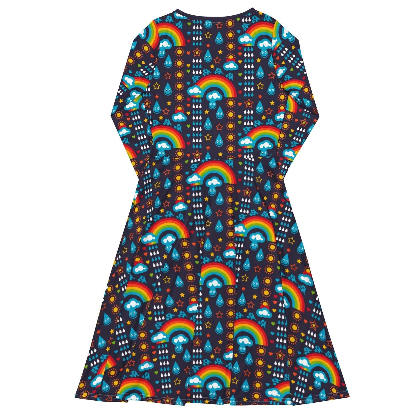 RAINBOWPHANT blue - Midi Dress With Pockets