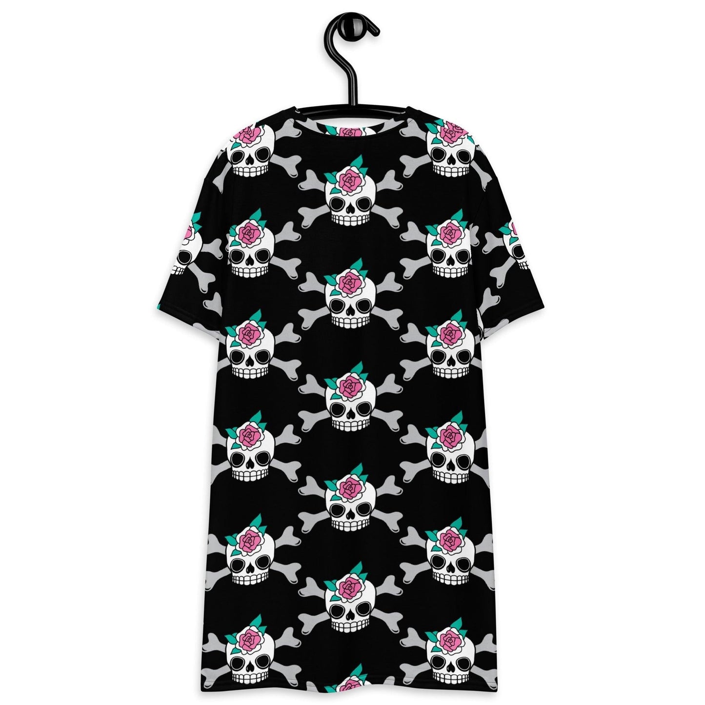SKULLROSE black - T-Shirt Dress