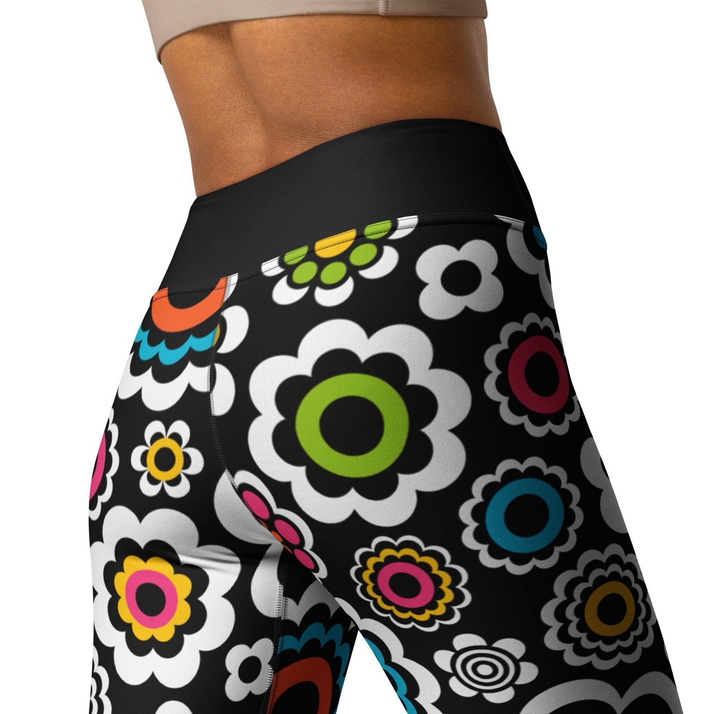 SUGAR BLOOM -2- Yoga Leggings