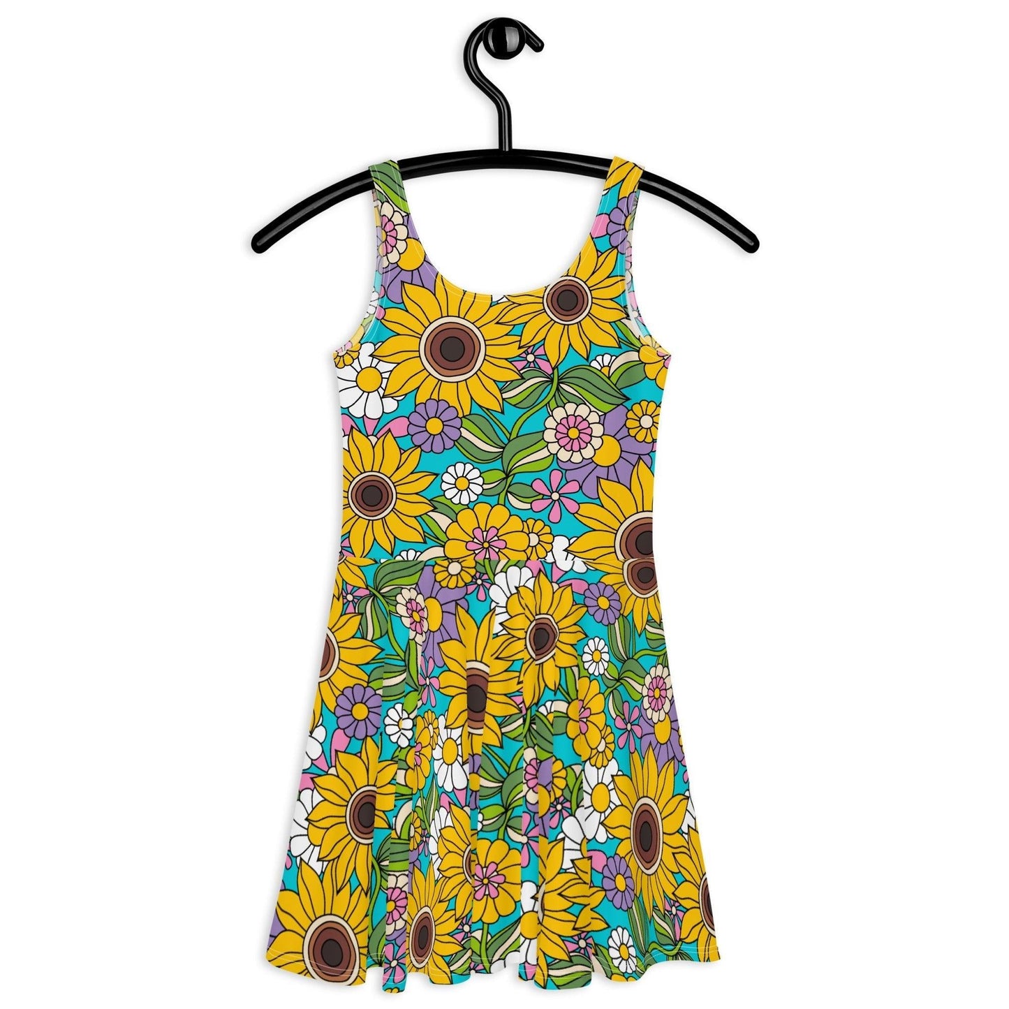 SUNDANCE turquoise - Skater Dress