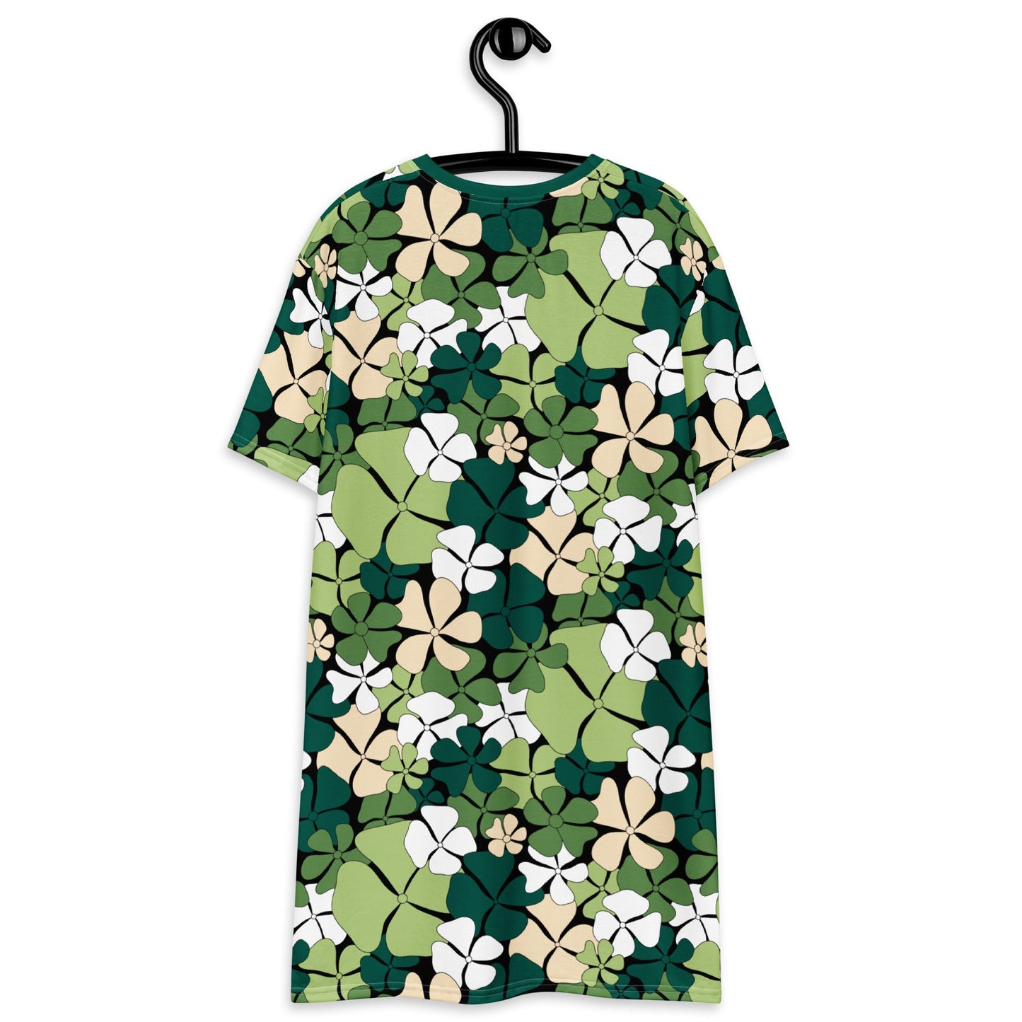 ADELIE green - T-Shirt Dress - SHALMIAK