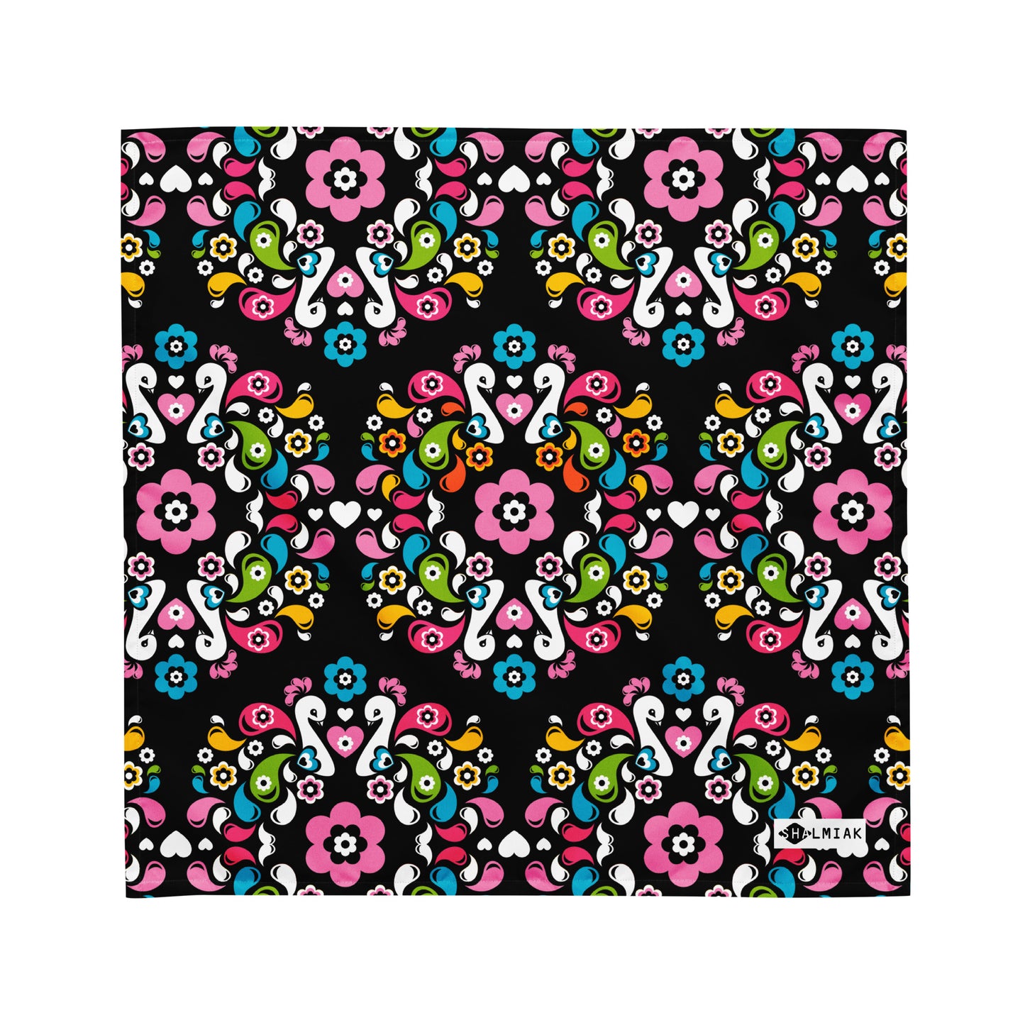 Bandana - PEACOCK LOVE happy