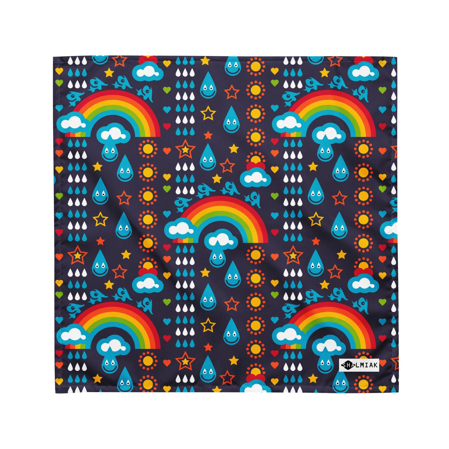 Bandana - RAINBOWPHANT blue