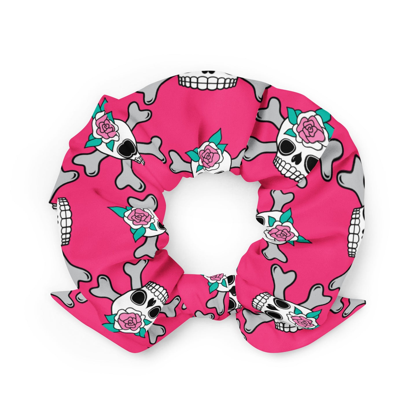 SKULLROSE pink - Scrunchie