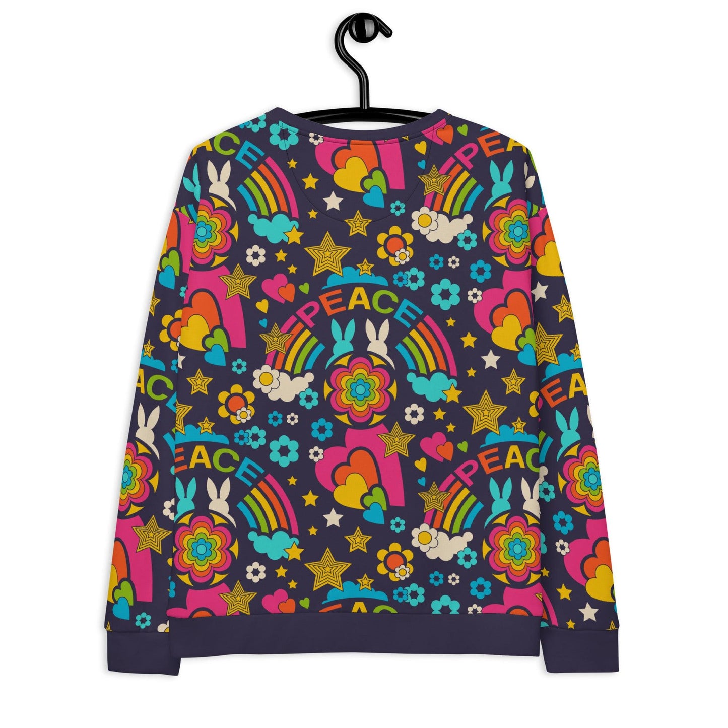 BUNNY PEACE darkblue - Sweatshirt