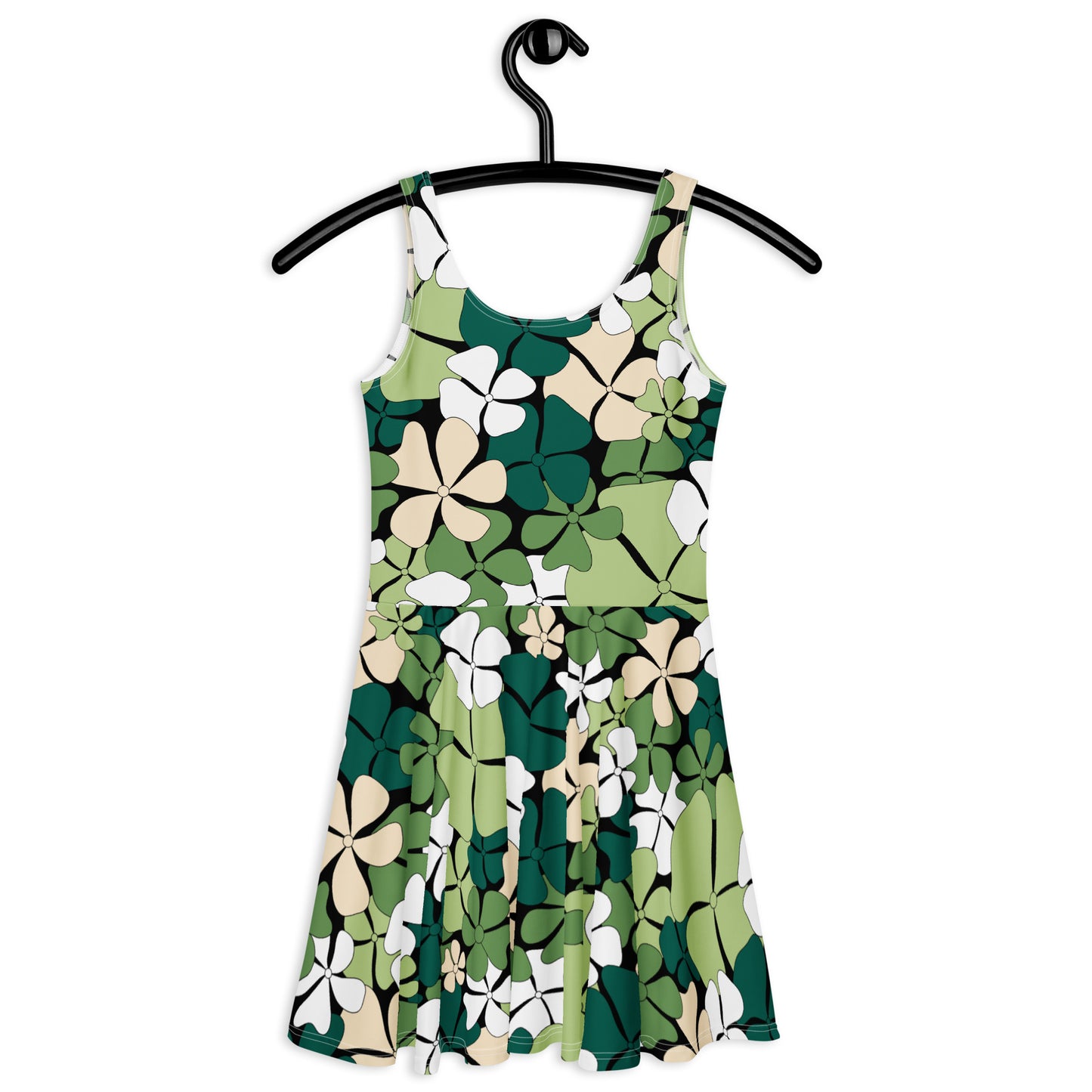 ADELIE green - Skater Dress
