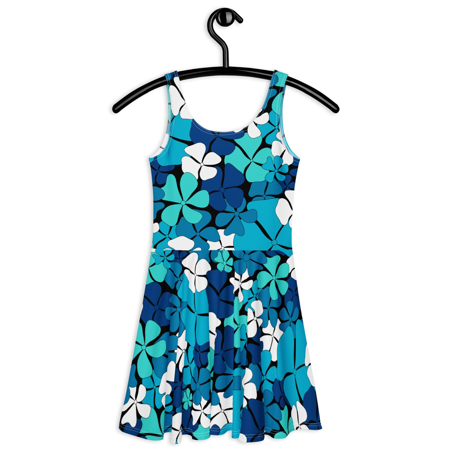 ADELIE blue - Skater Dress