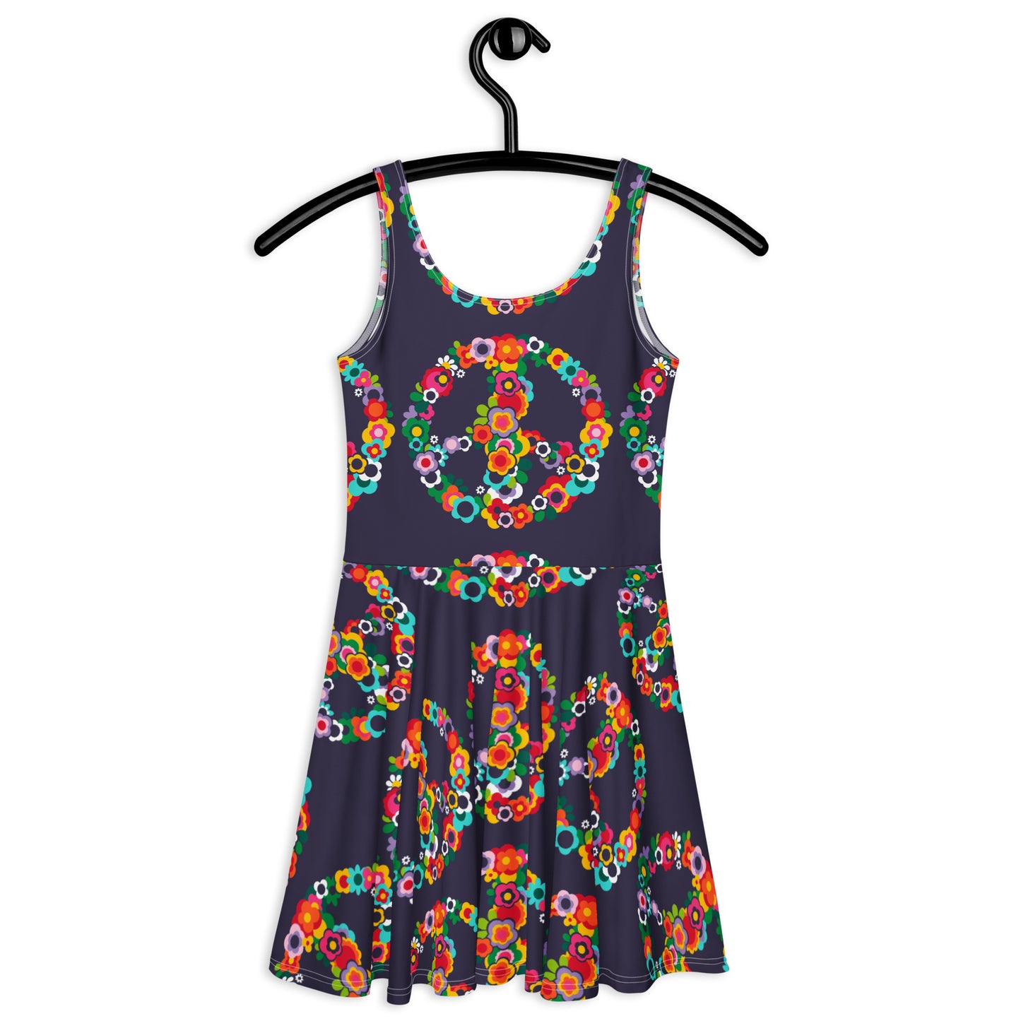 PEACE BLOSSOMS - Skater Dress