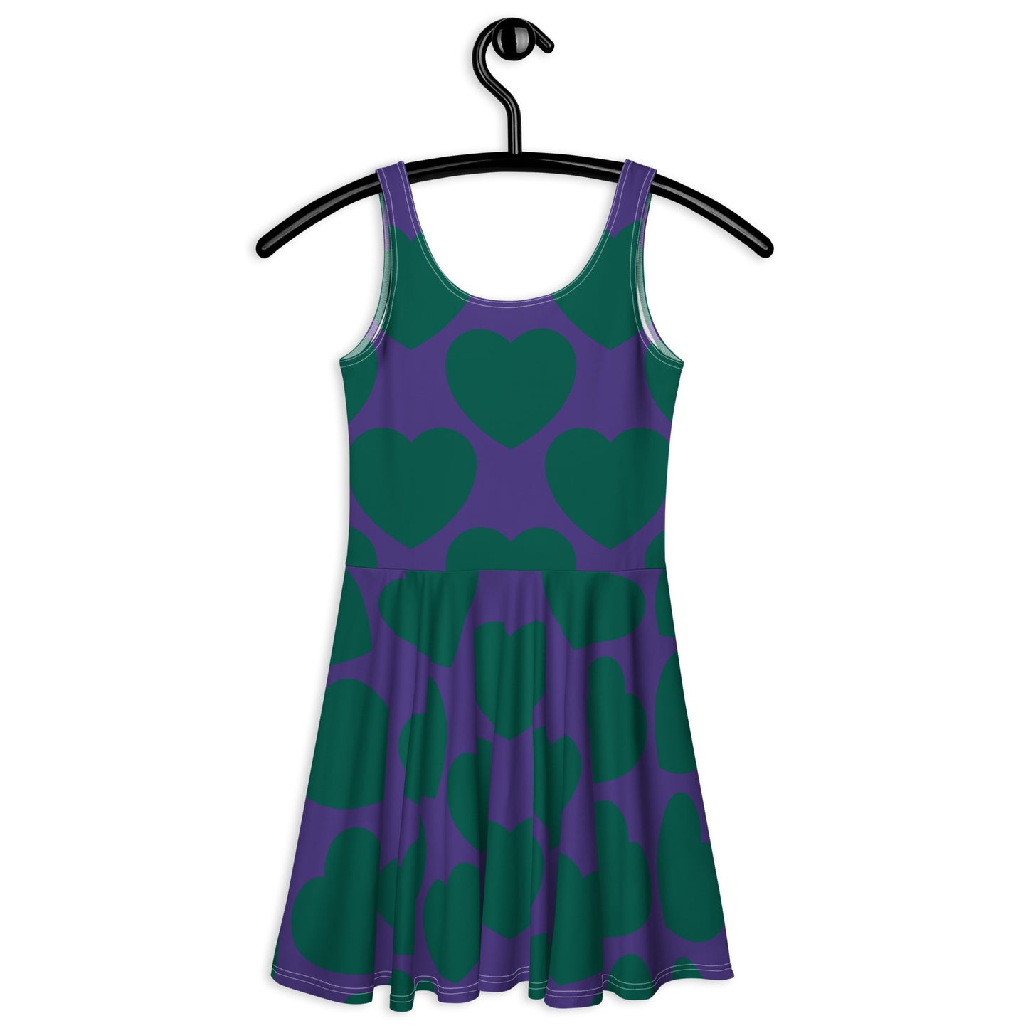ELLIE LOVE green purple - Skater Dress