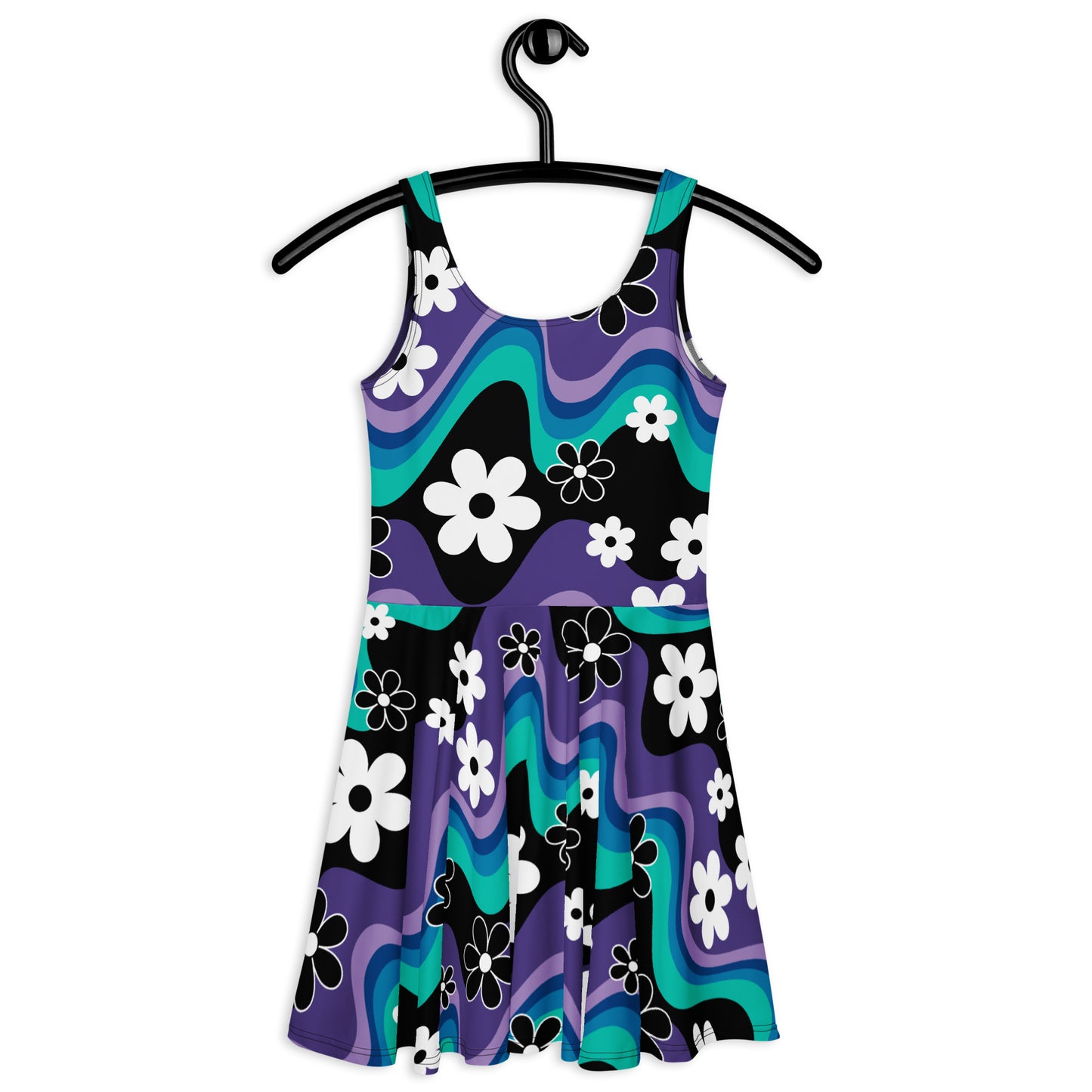 FLORA RAVE purple - Skater Dress