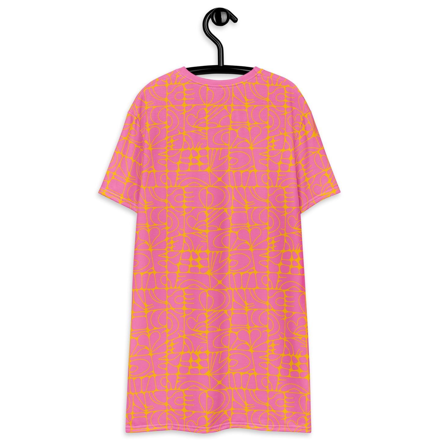 STONE SPIRIT pink yellow - T-Shirt Dress