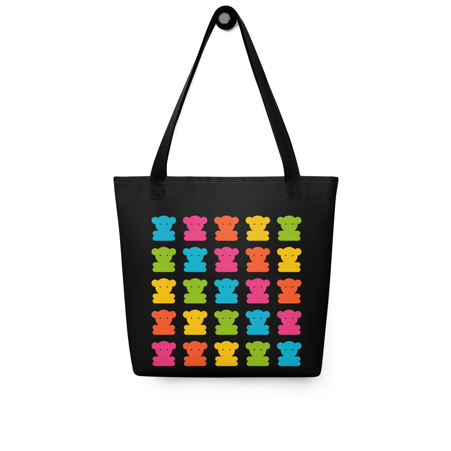 SWEET TEDDY happy black - Tote Bag