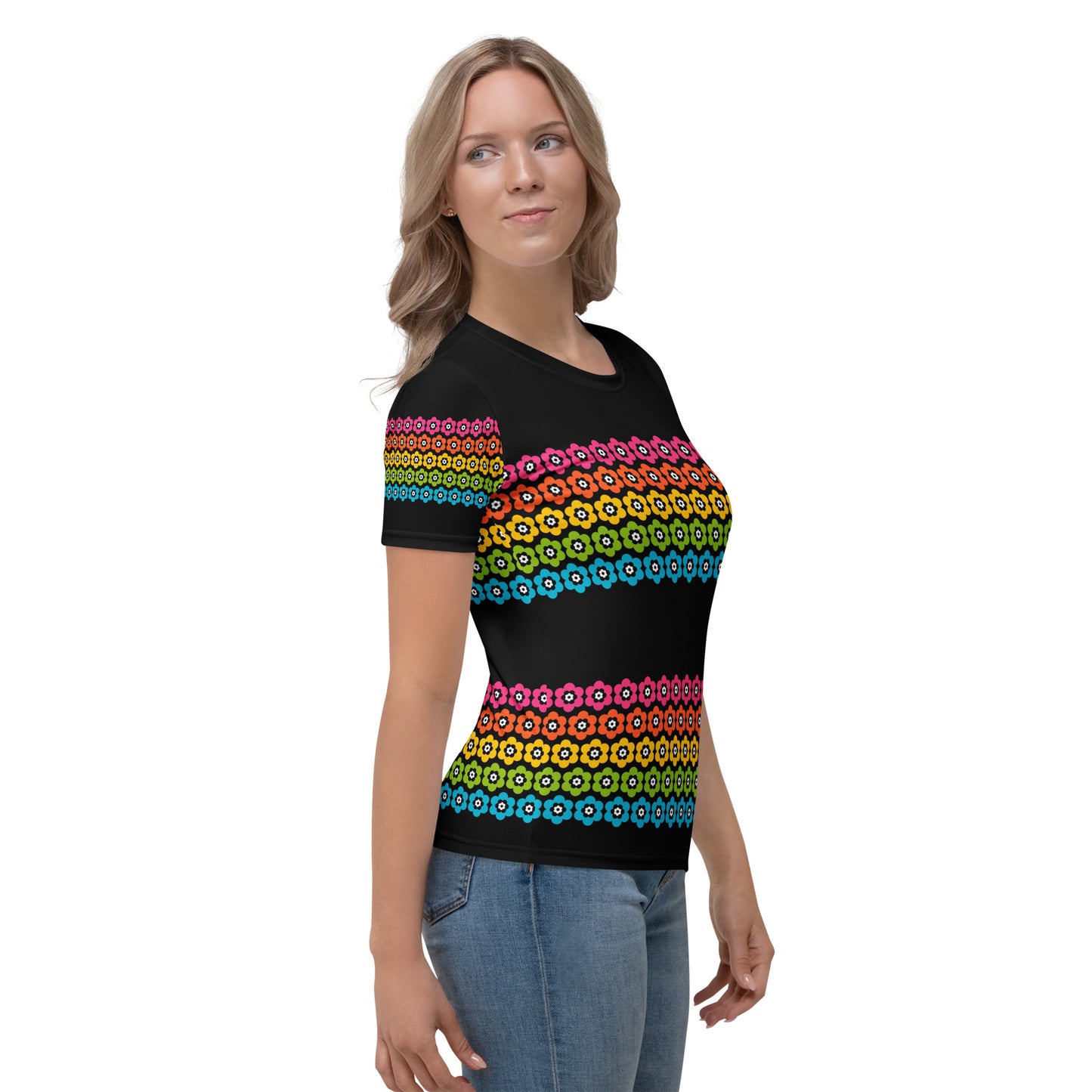 PEACOCK BLOOM rainbow - Woman's T-Shirt
