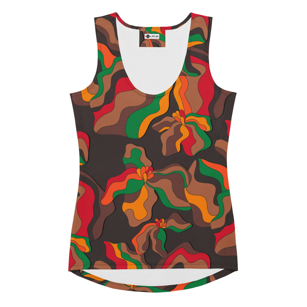 SASSY IRIS retro - Tank Top