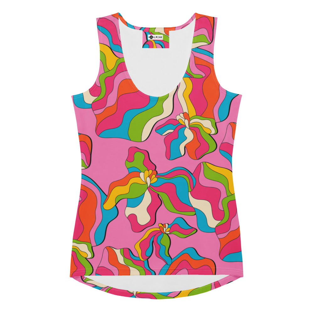 SASSY IRIS pink - Tank Top