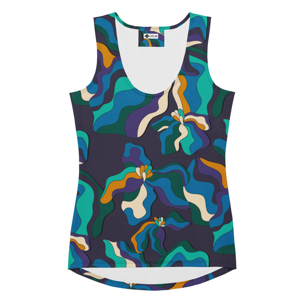 SASSY IRIS purple - Tank Top