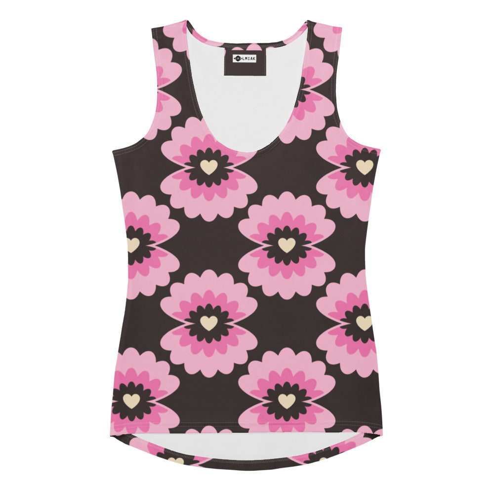 LOVE PEARL pink brown - Tank Top