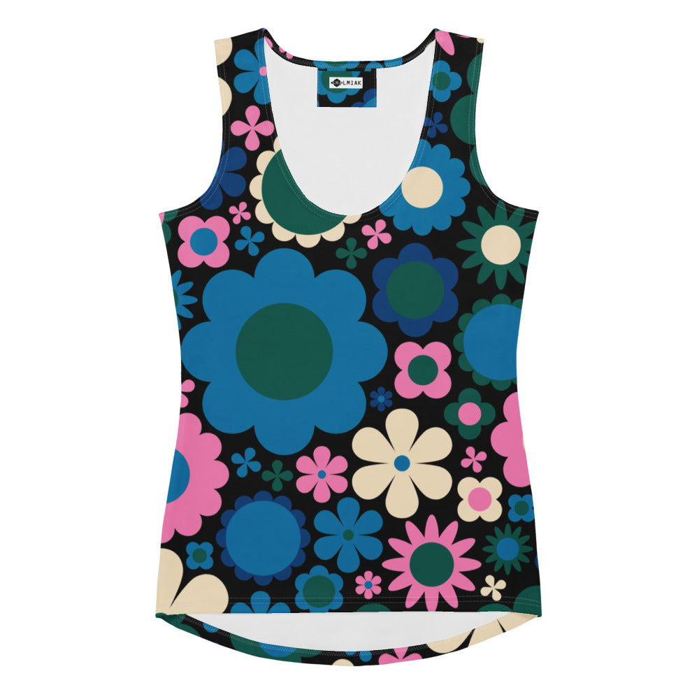 BLOOMPOP blue pink - Tank Top