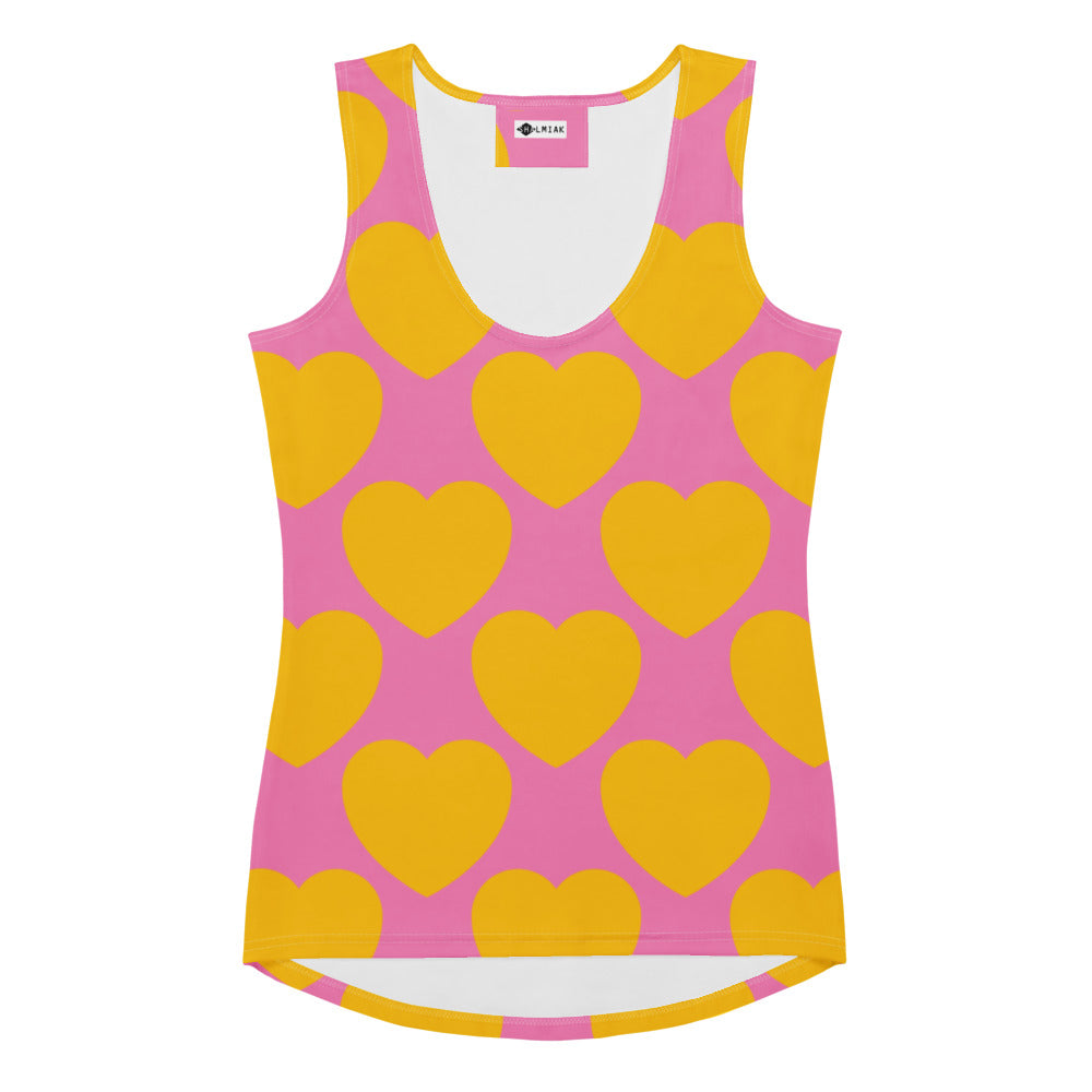ELLIE LOVE yellow pink - Tank Top