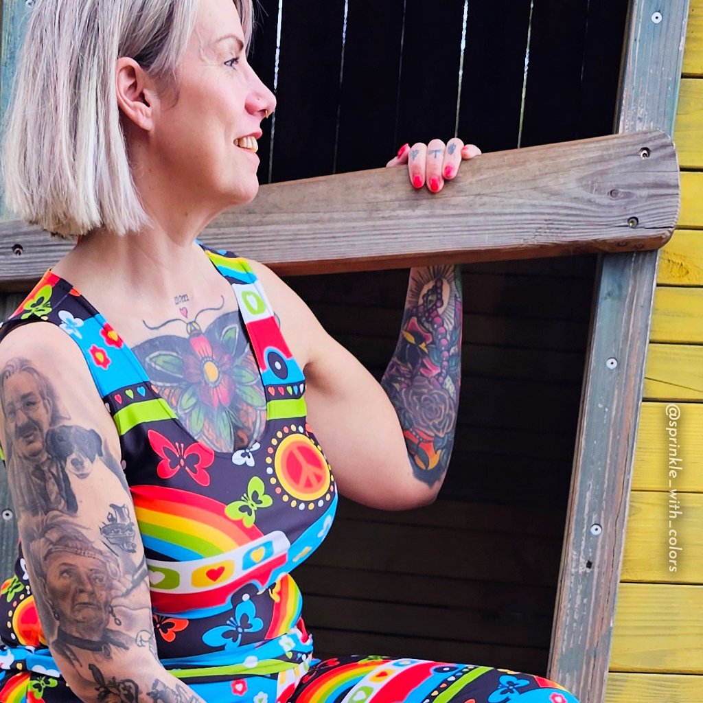 OUTLET - TOPPI - HIPPIE DAY rainbow - KOKO L