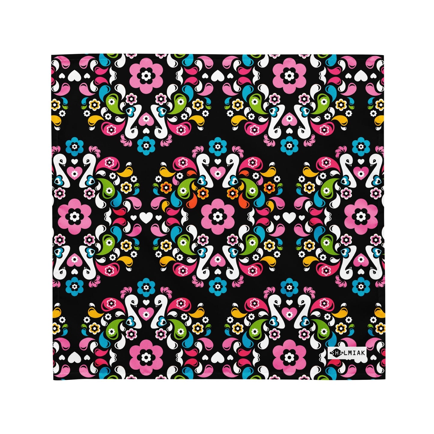 Bandana - PEACOCK LOVE happy - SHALMIAK