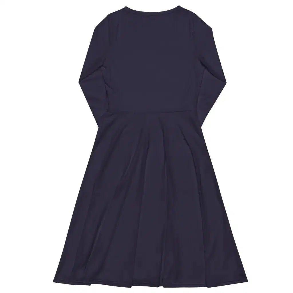 BASIC darkblue - Midi Dress With Pockets