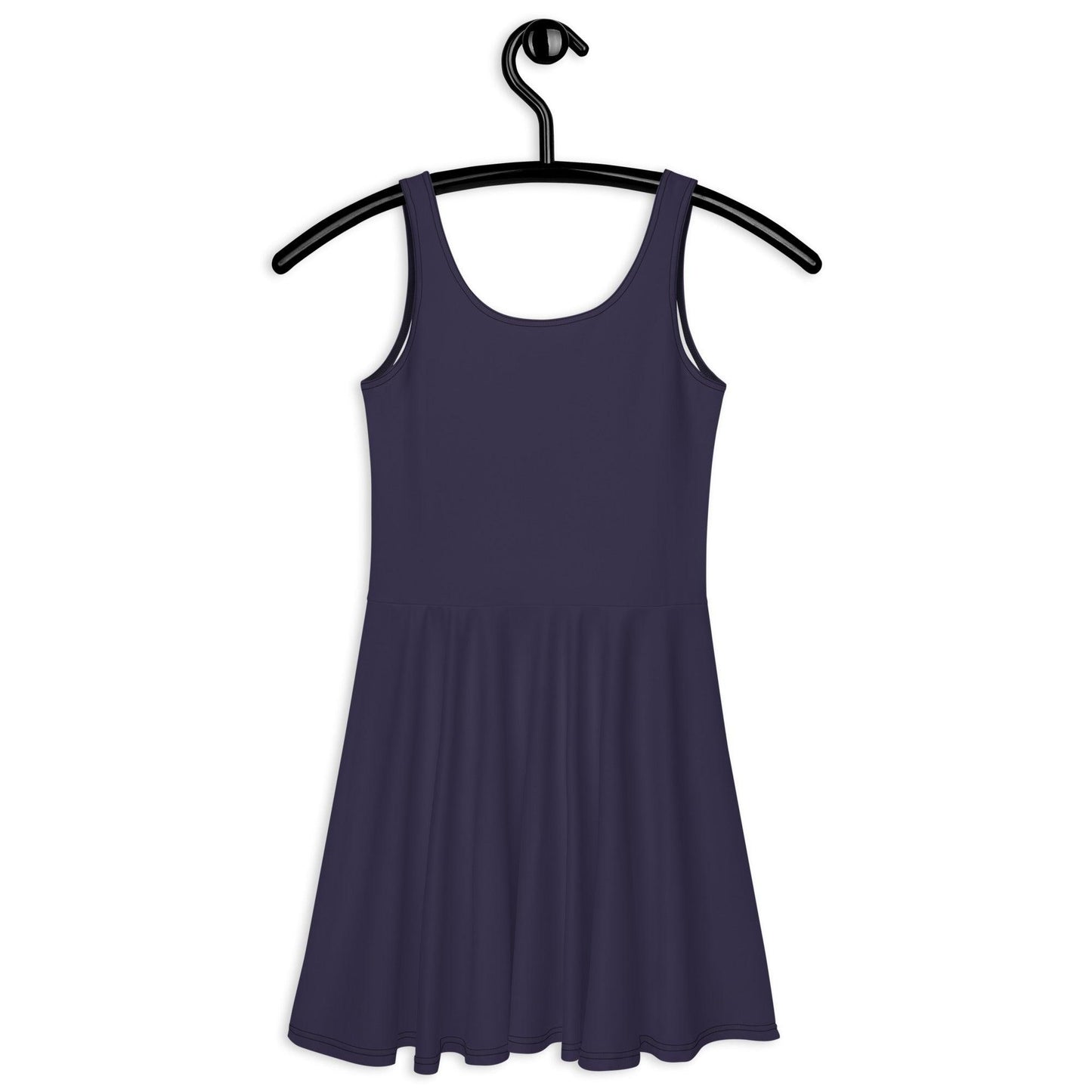 BASIC darkblue - Skater Dress - SHALMIAK