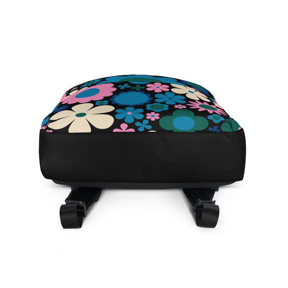 BLOOMPOP blue pink - Backpack - SHALMIAK