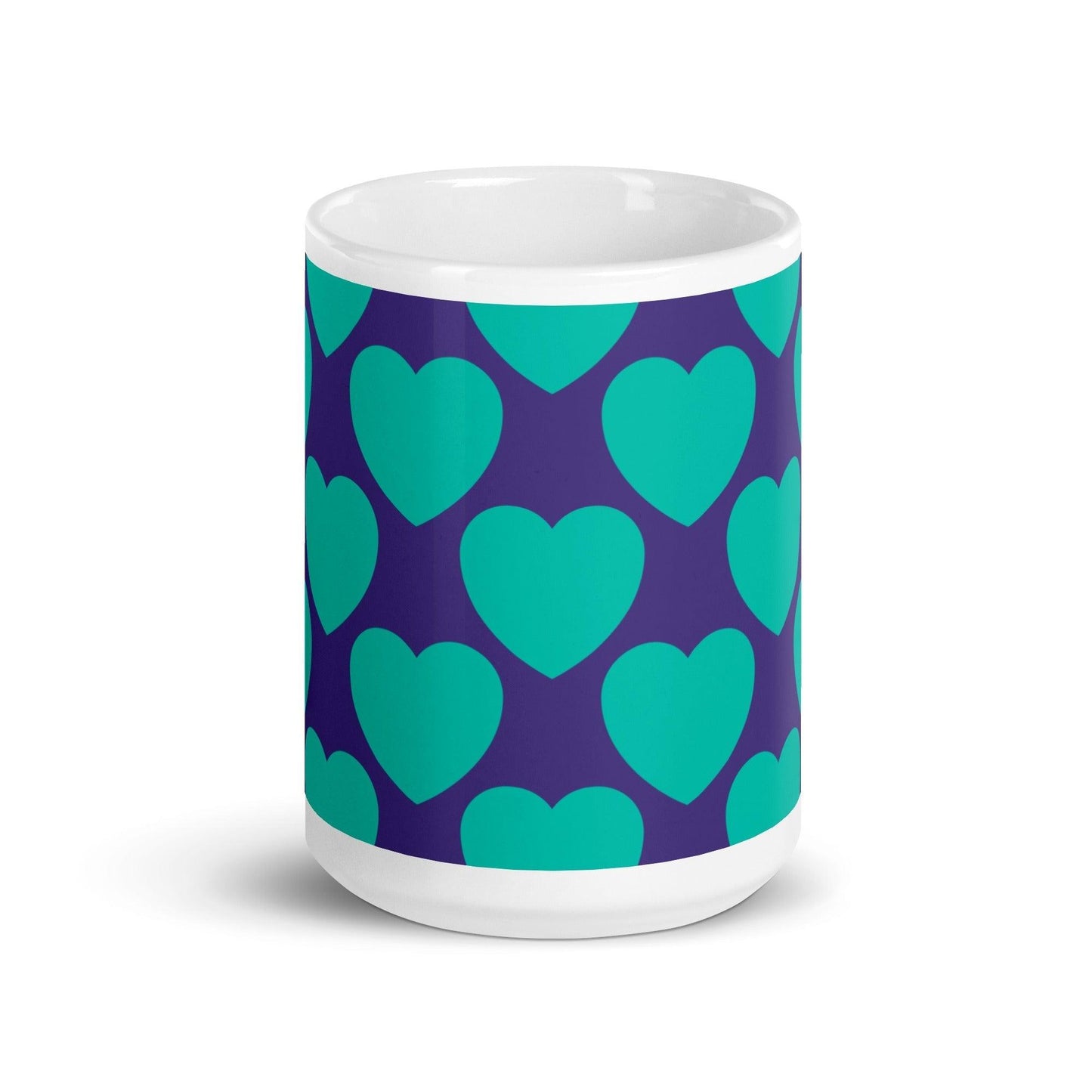 ELLIE LOVE mint purple - Mug - SHALMIAK