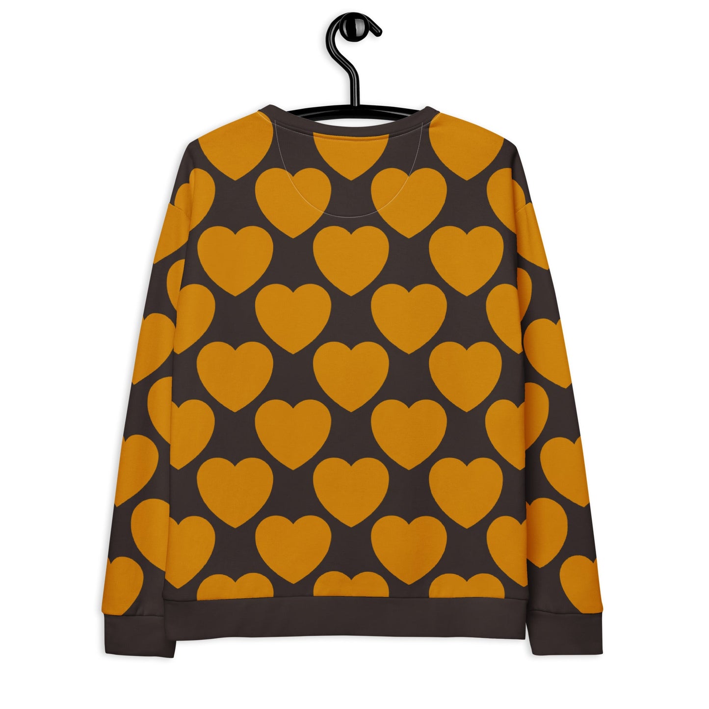 ELLIE LOVE orange brown - Sweatshirt - SHALMIAK