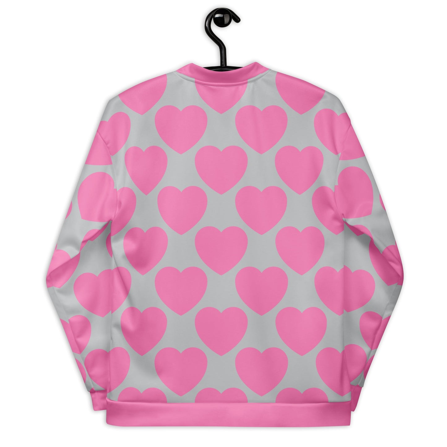 ELLIE LOVE pink grey - Bomber Jacket - SHALMIAK