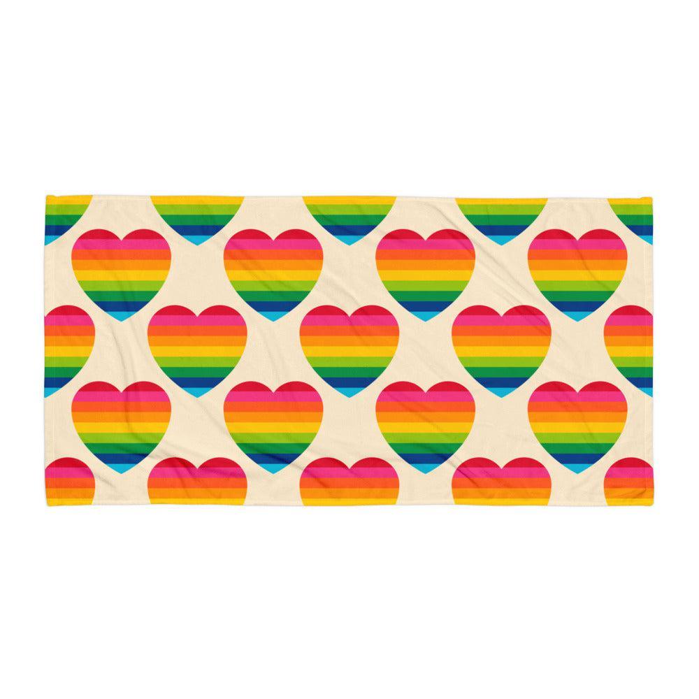 ELLIE LOVE rainbow - Towel - SHALMIAK