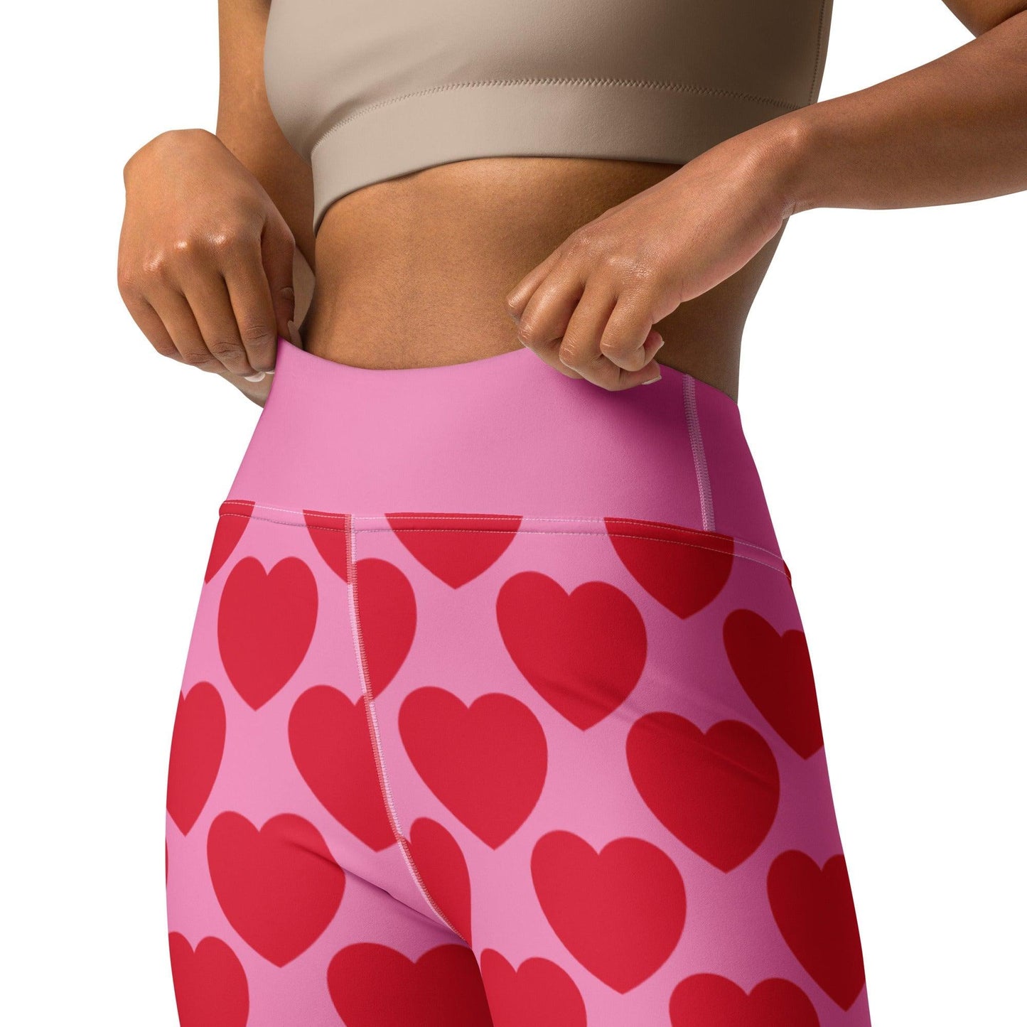 ELLIE LOVE red - 2 - Yoga Leggings - SHALMIAK