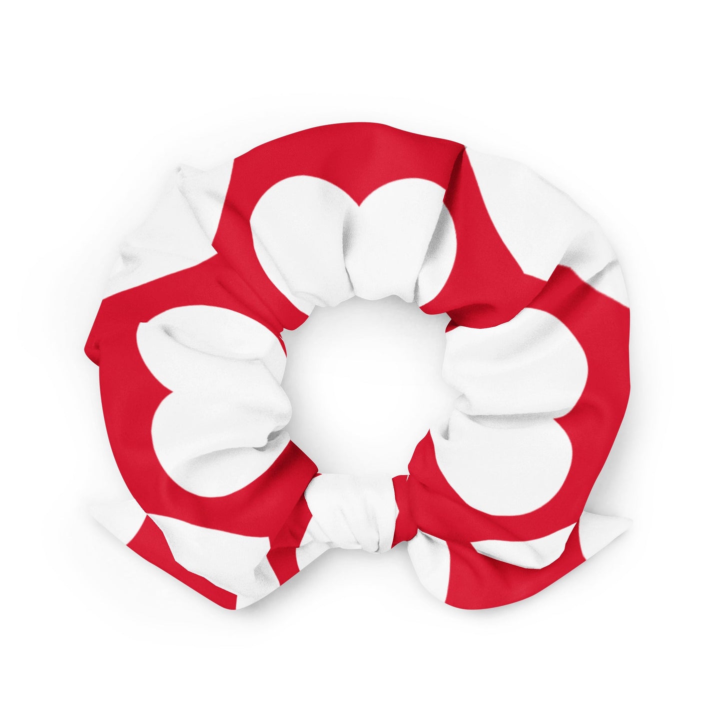 ELLIE LOVE red white - Scrunchie - SHALMIAK