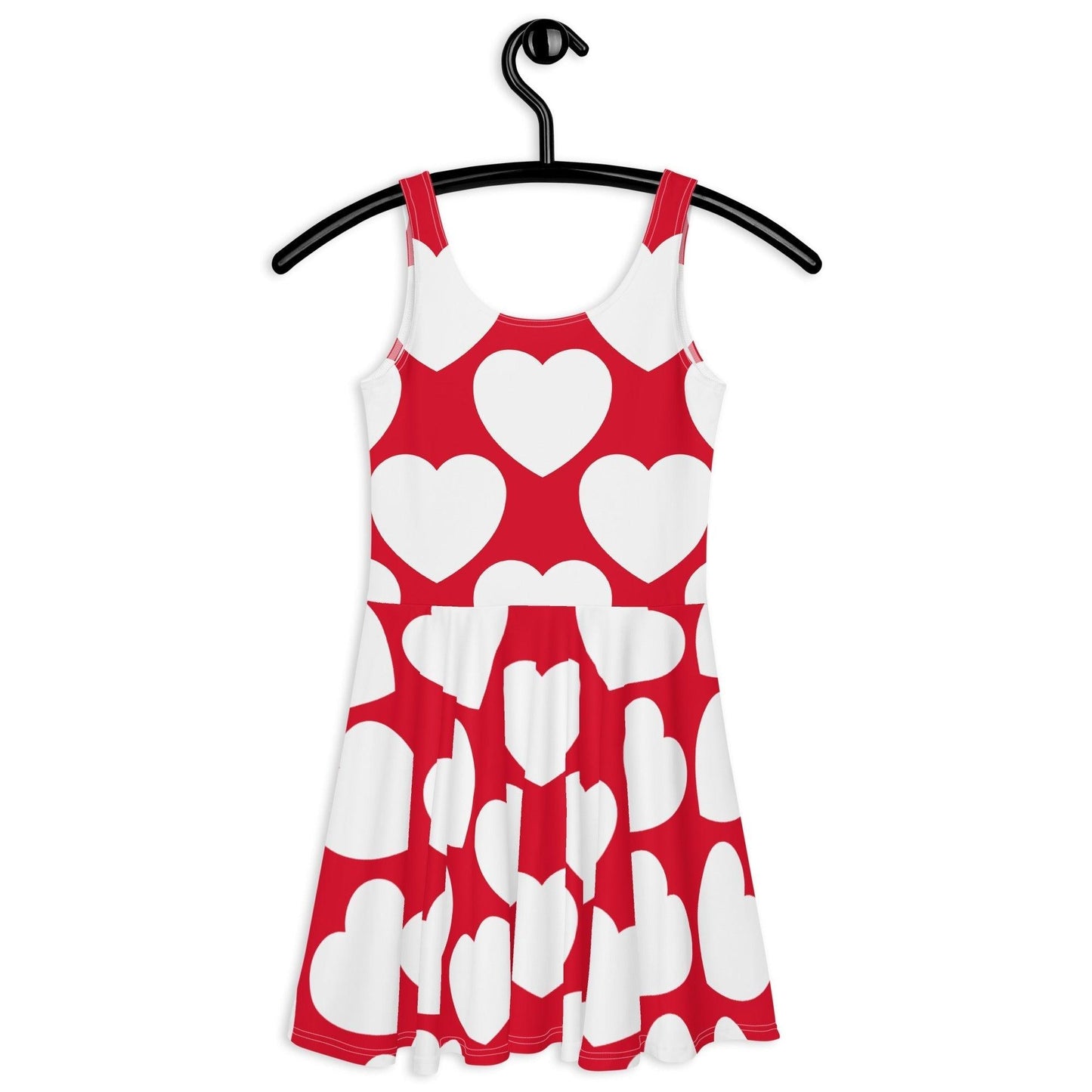 ELLIE LOVE red white - Skater Dress - SHALMIAK