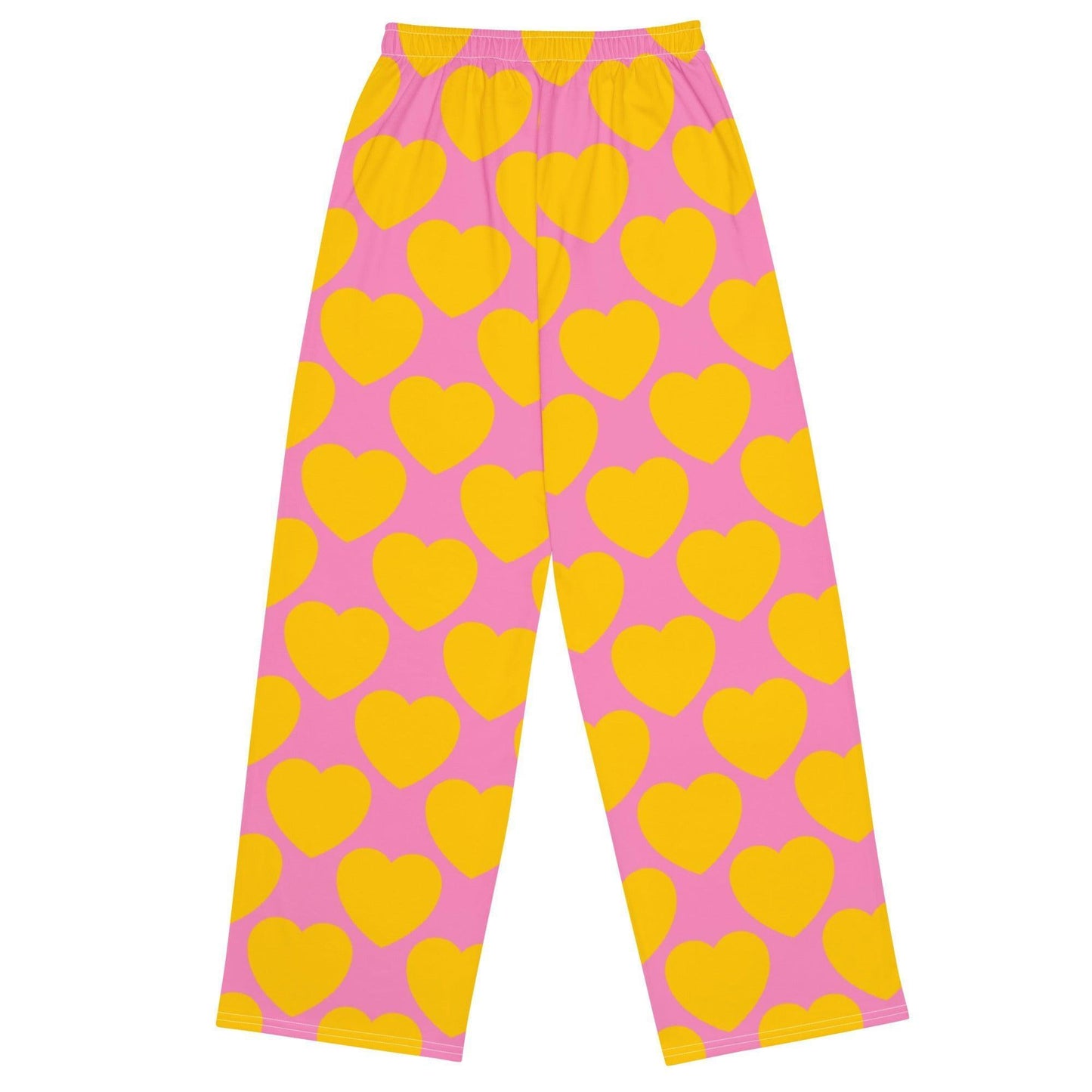 ELLIE LOVE yellow pink - Pants - SHALMIAK