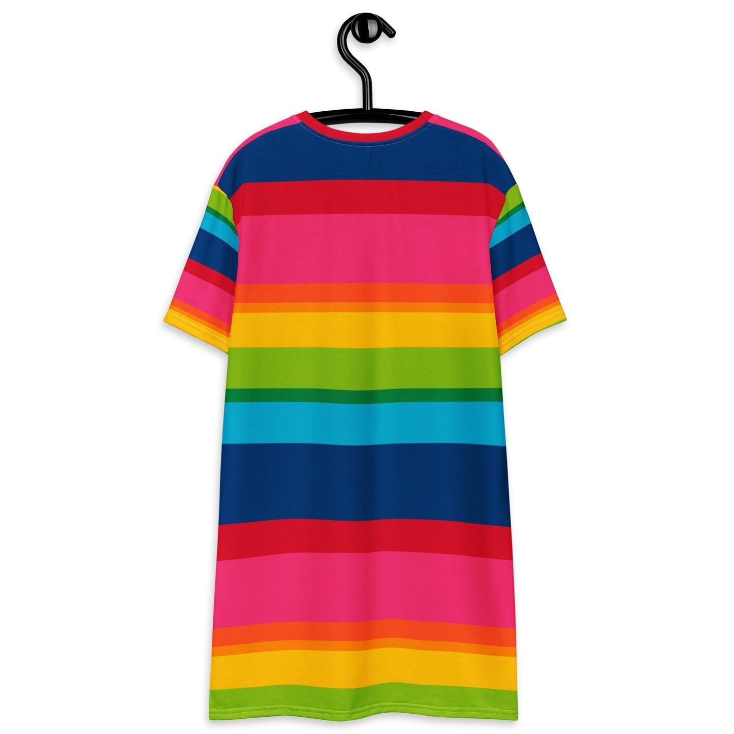 ELLIE rainbow stripe - T-Shirt Dress - SHALMIAK