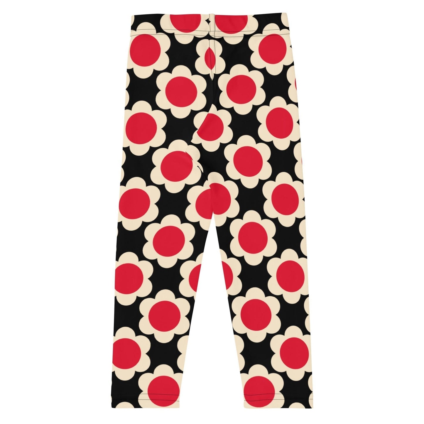 ELLIE red black -2- Kids' Leggings