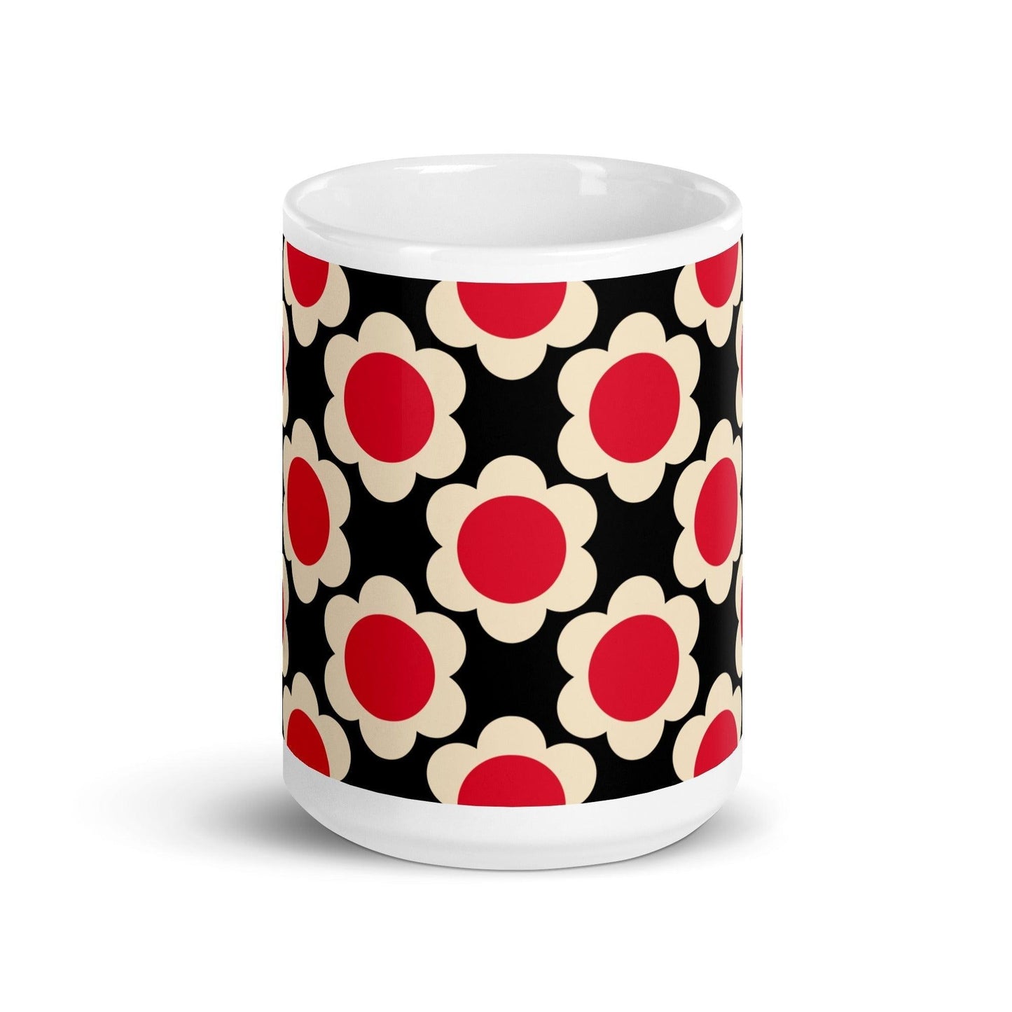 ELLIE red black - Mug - SHALMIAK
